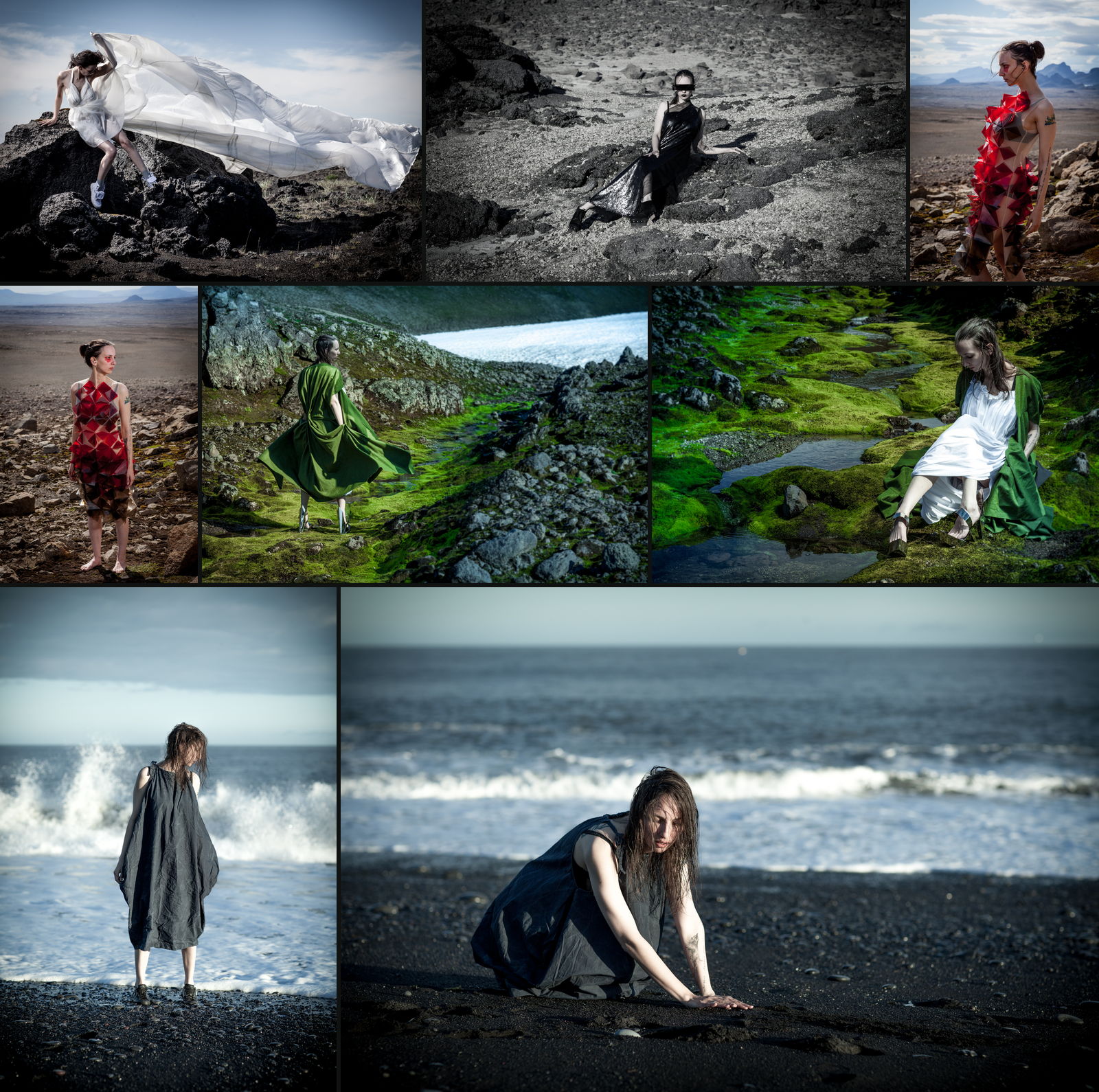 Eight frames from the trip